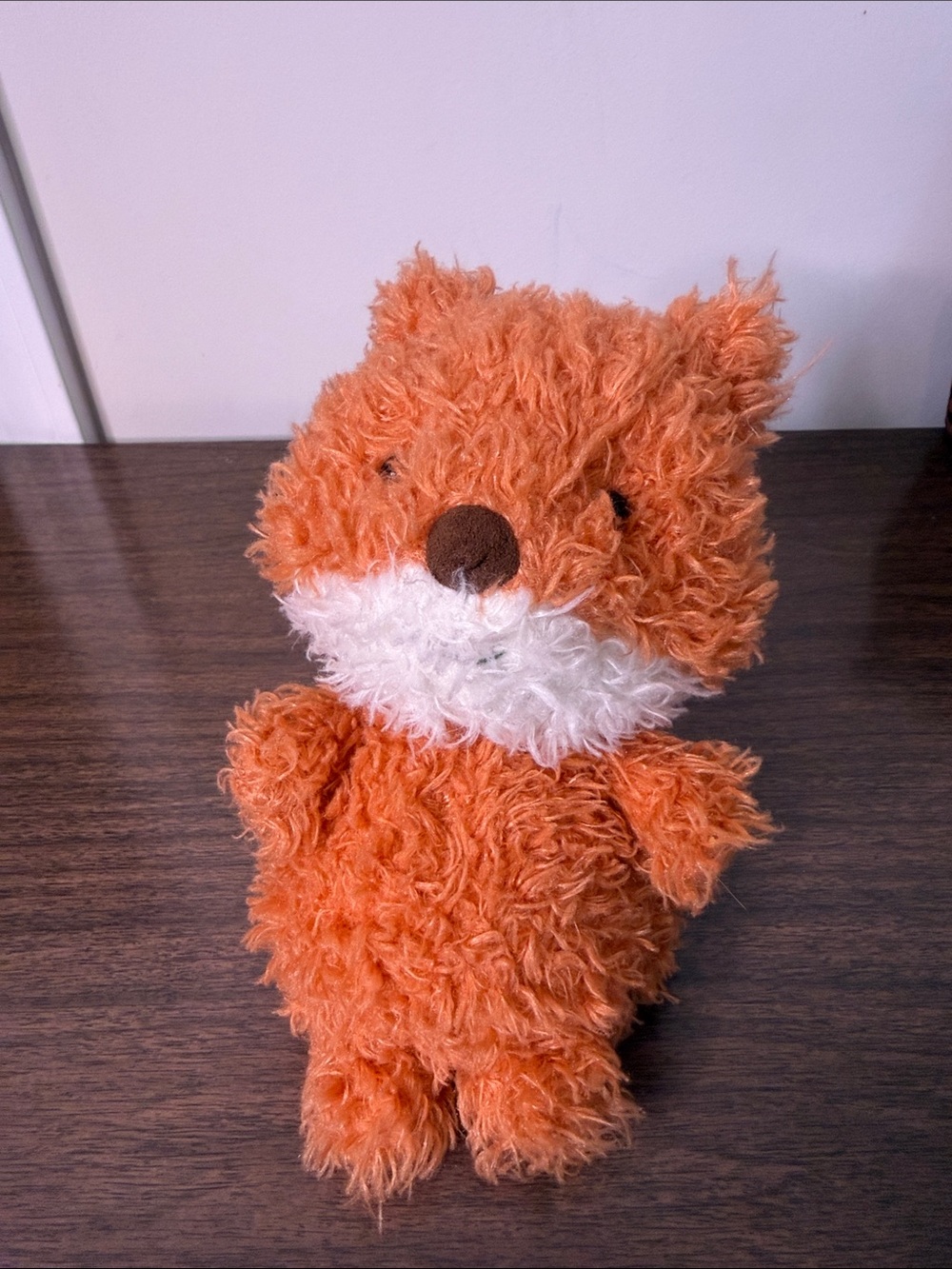 Jellycat Orange & White Fuzzy Fox Plush Woodland Creature Jellycats